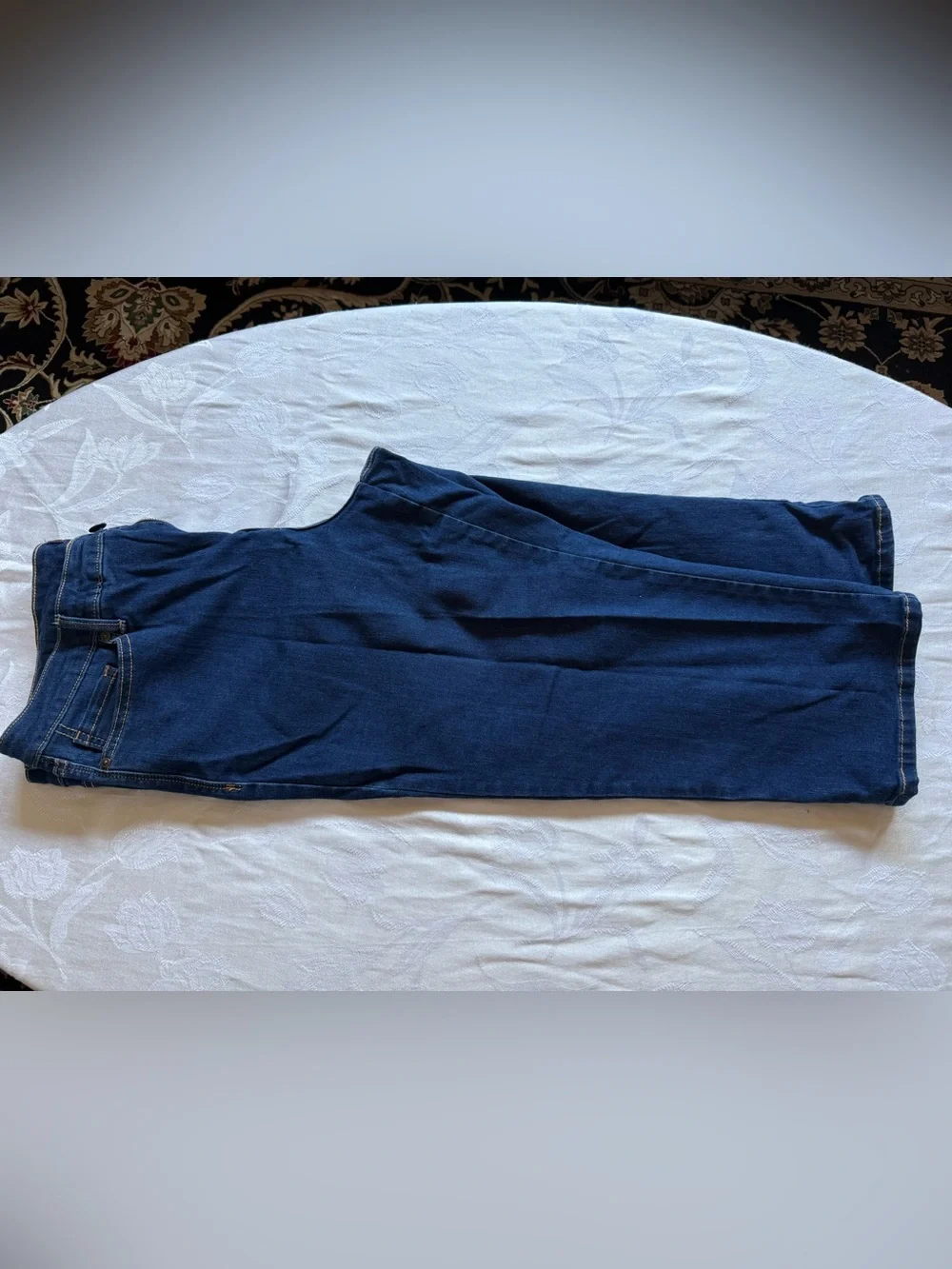 Gloria Vanderbilt Cropped Straight Denim Jeans